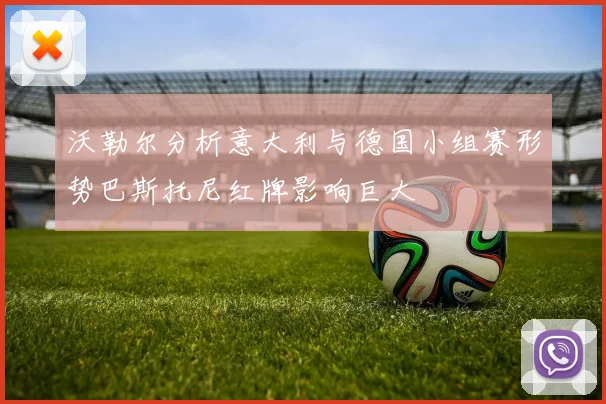 沃勒尔分析意大利与德国小组赛形势巴斯托尼红牌影响巨大